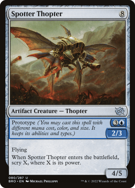 Spotter Thopter (80) — The Brothers' War