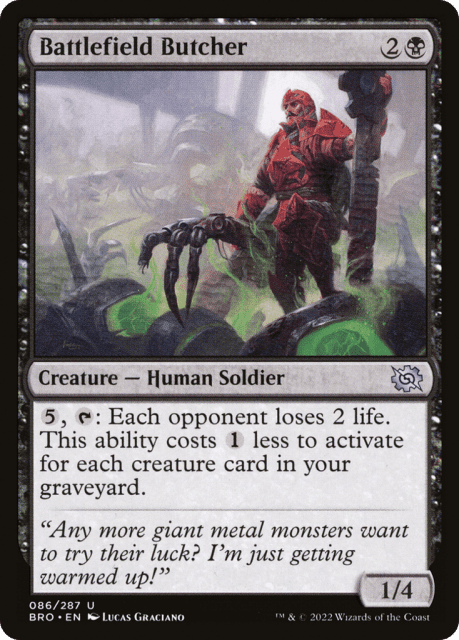 Battlefield Butcher (86) — The Brothers' War