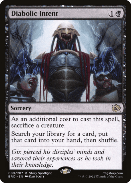Diabolic Intent (89) — The Brothers' War