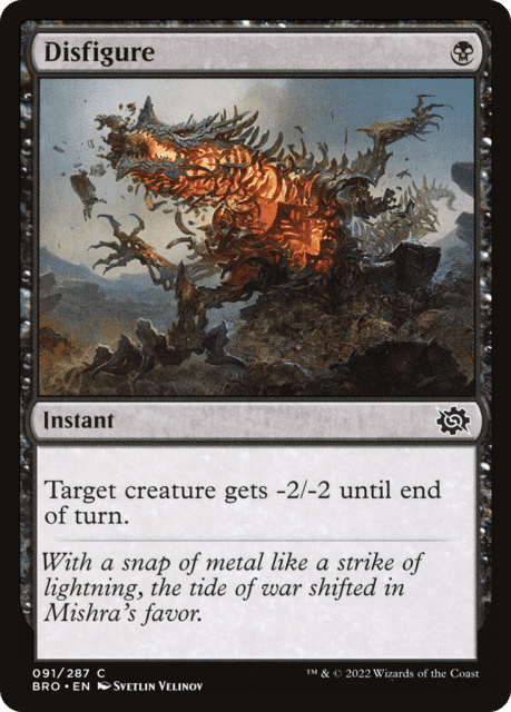 Disfigure (91) — The Brothers' War