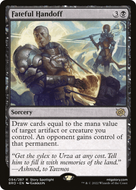 Fateful Handoff (94) — The Brothers' War