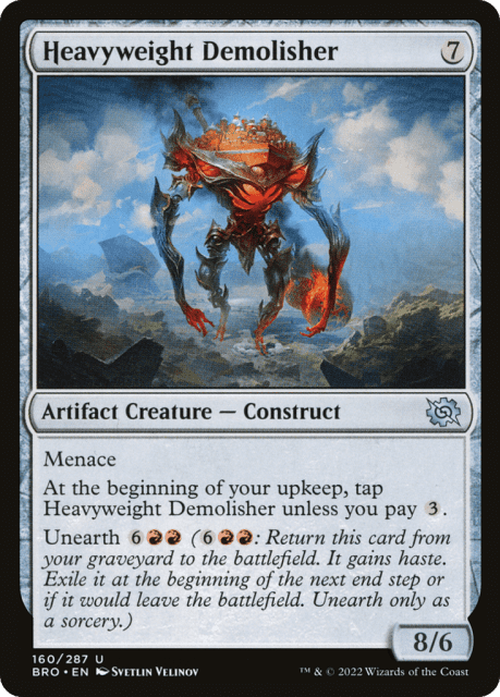 Heavyweight Demolisher (160) — The Brothers' War
