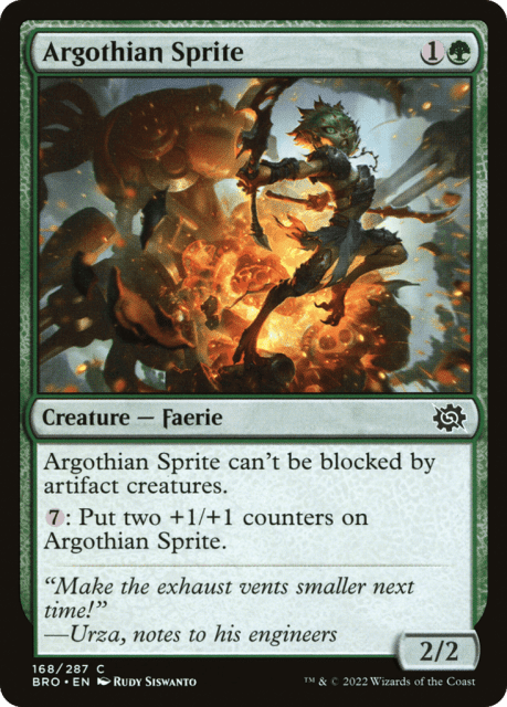 Argothian Sprite (168) — The Brothers' War