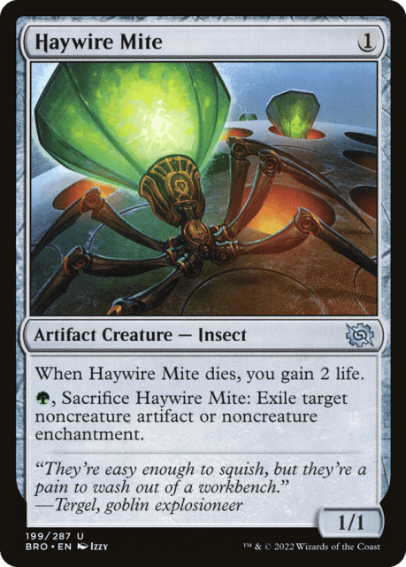 Haywire Mite (199) — The Brothers' War