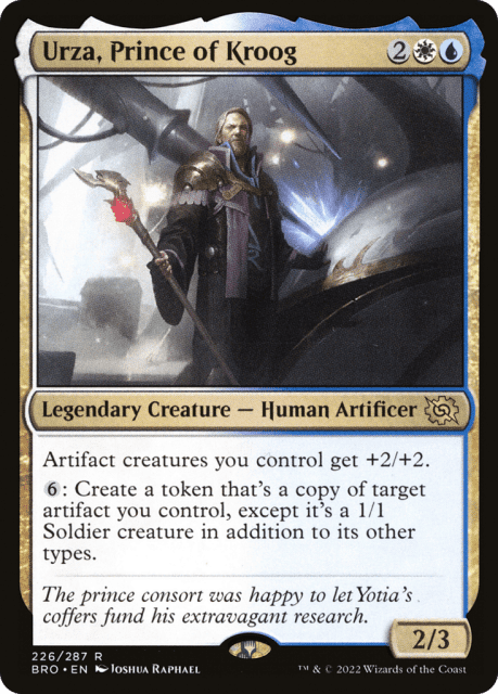 Urza, Prince of Kroog (226) — The Brothers' War