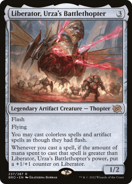 Liberator, Urza's Battlethopter (237) — The Brothers' War