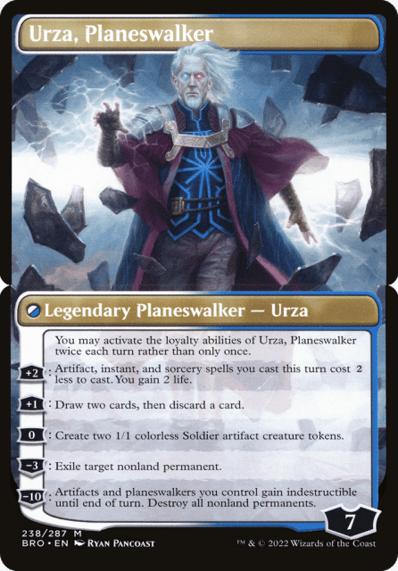 Urza, Planeswalker (238b) — The Brothers' War