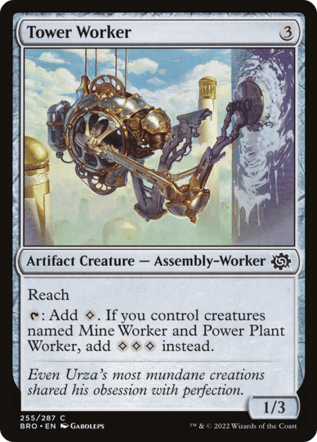 Tower Worker (255) — The Brothers' War