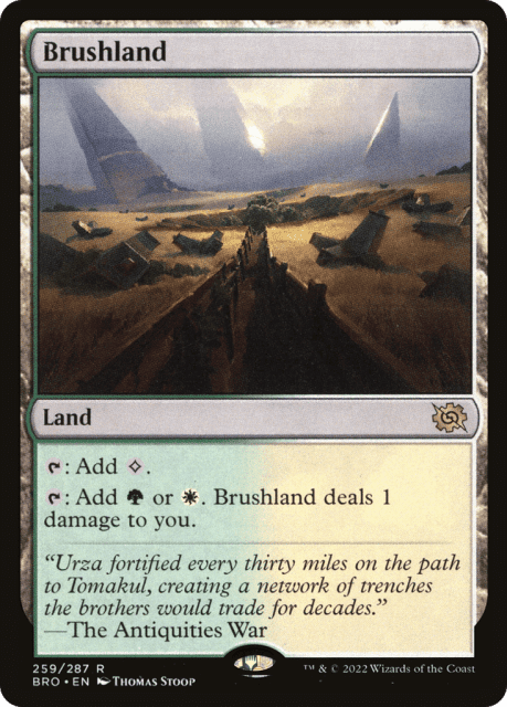 Brushland (259) — The Brothers' War