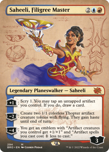 Saheeli, Filigree Master (294) — The Brothers' War