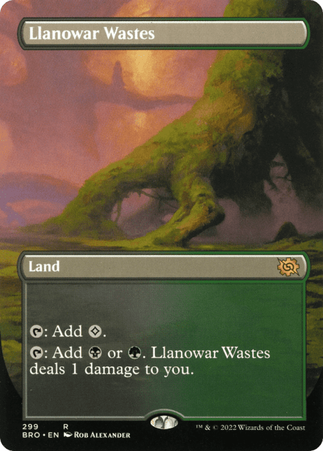 Llanowar Wastes (299) — The Brothers' War