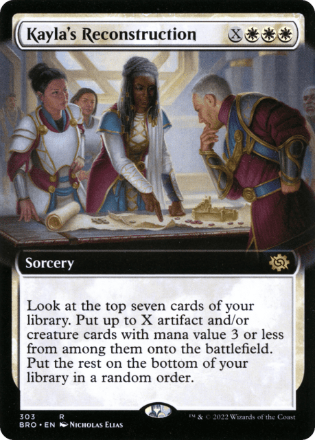 Kayla's Reconstruction (303) — The Brothers' War