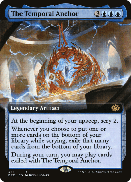 The Temporal Anchor (321) — The Brothers' War