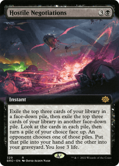 Hostile Negotiations (329) — The Brothers' War