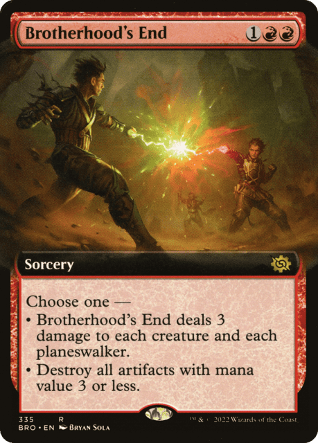 Brotherhood's End (335) — The Brothers' War