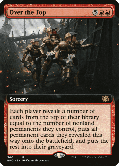 Over the Top (340) — The Brothers' War