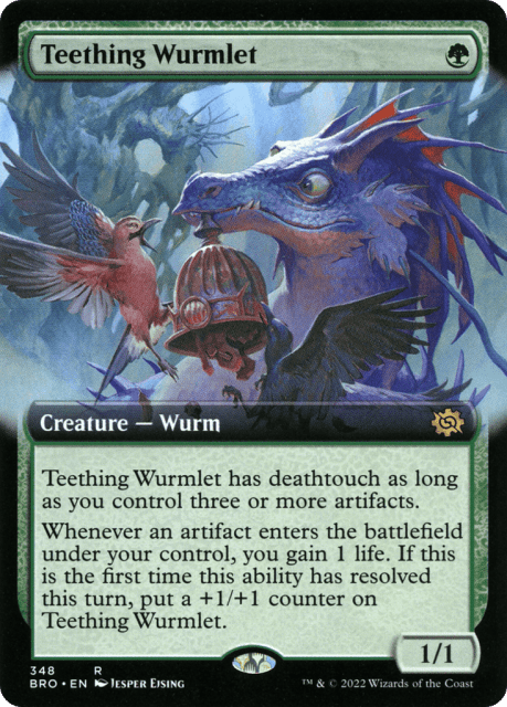Teething Wurmlet (348) — The Brothers' War