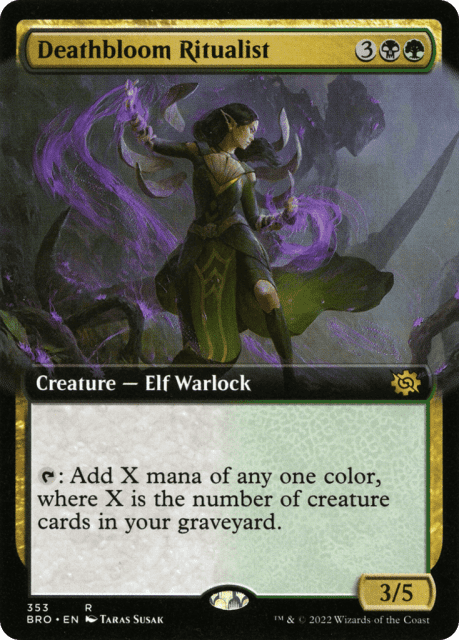 Deathbloom Ritualist (353) — The Brothers' War