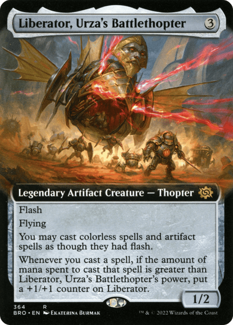 Liberator, Urza's Battlethopter (364) — The Brothers' War