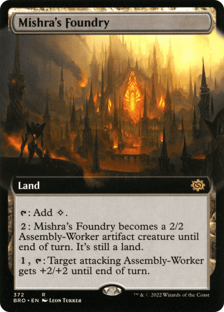 Mishra's Foundry (372) — The Brothers' War