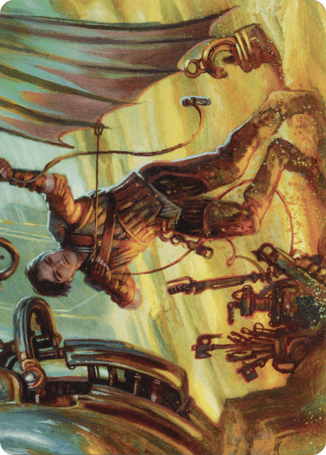 Mishra, Excavation Prodigy (36) — The Brothers' War Art Series