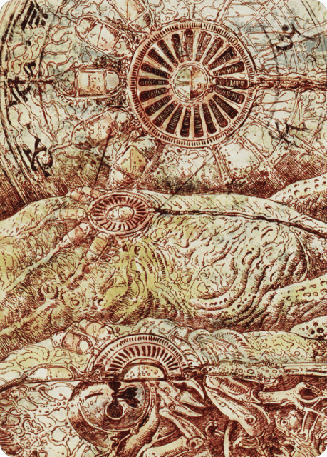 Phyrexian Processor (70) — The Brothers' War Art Series