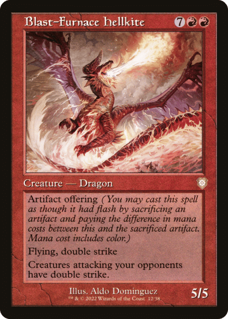Blast-Furnace Hellkite (12) — The Brothers' War Commander