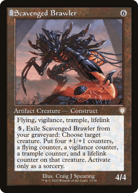 Scavenged Brawler (17) — The Brothers' War Commander