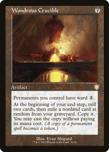 Wondrous Crucible (20) — The Brothers' War Commander