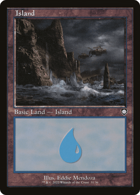 Island (31) — The Brothers' War Commander