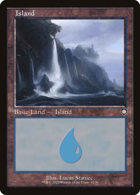 Island (32) — The Brothers' War Commander