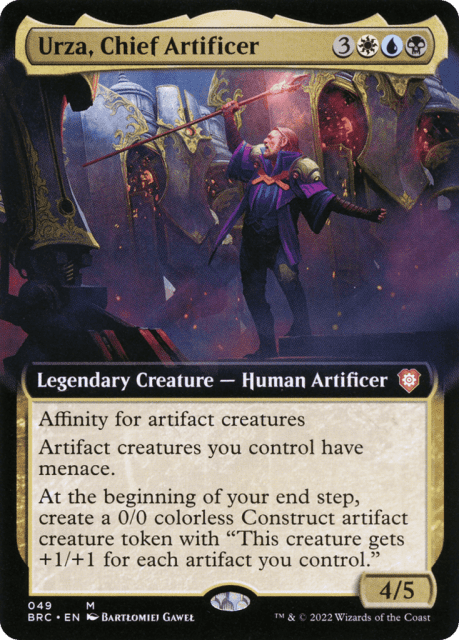 Urza, Chief Artificer (49) — The Brothers' War Commander