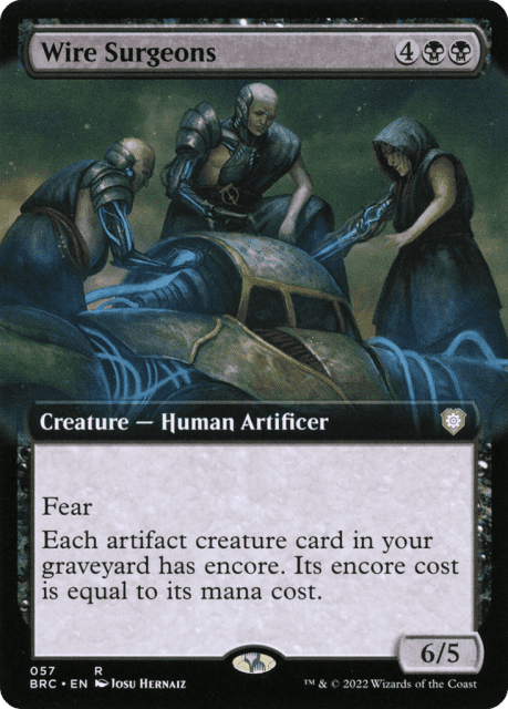Wire Surgeons (57) — The Brothers' War Commander