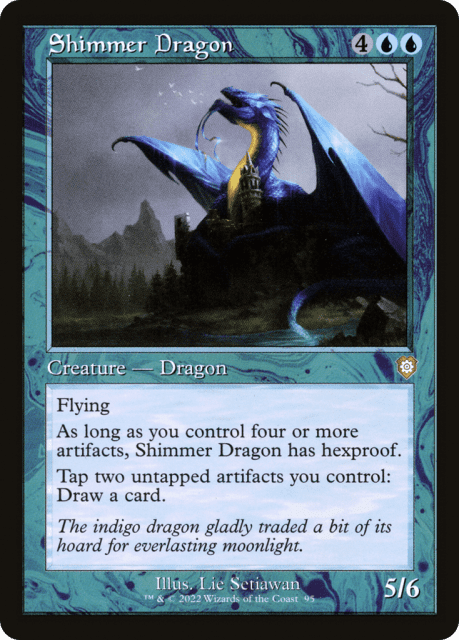 Shimmer Dragon (95) — The Brothers' War Commander
