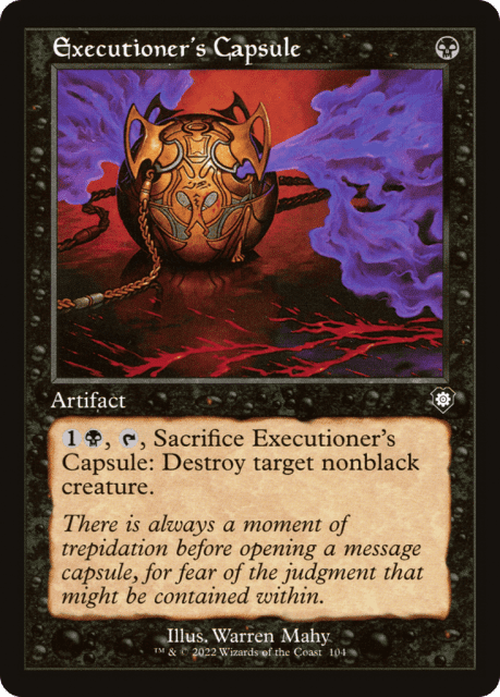 Executioner's Capsule (104) — The Brothers' War Commander