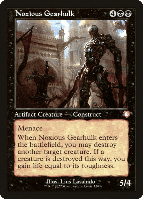 Noxious Gearhulk (110) — The Brothers' War Commander