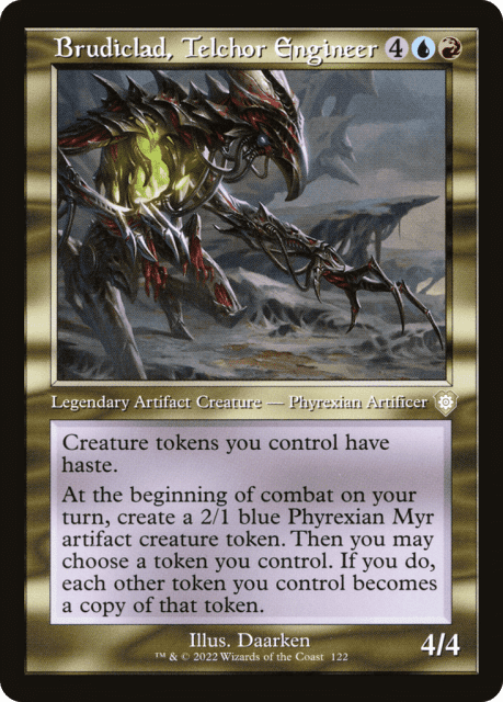 Brudiclad, Telchor Engineer (122) — The Brothers' War Commander