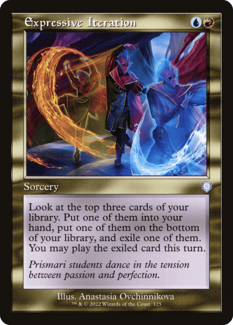 Expressive Iteration (125) — The Brothers' War Commander