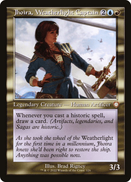 Jhoira, Weatherlight Captain (126) — The Brothers' War Commander