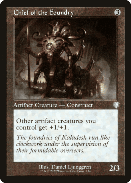 Chief of the Foundry (134) — The Brothers' War Commander