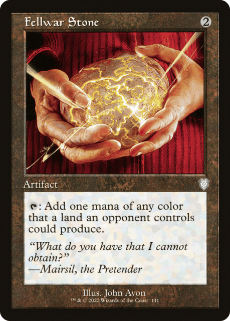 Fellwar Stone (141) — The Brothers' War Commander