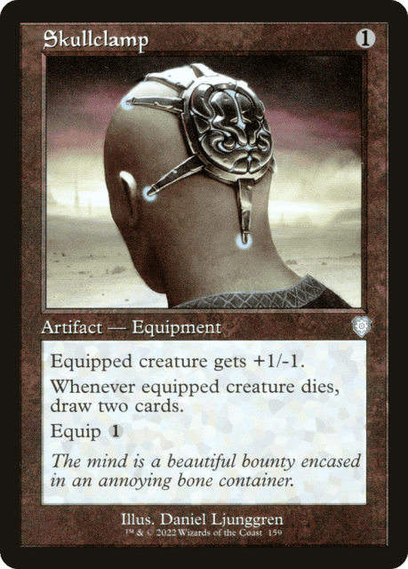 Skullclamp (159) — The Brothers' War Commander