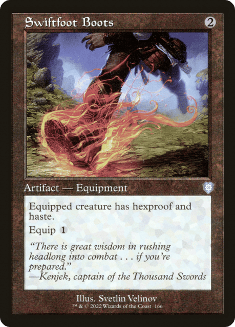 Swiftfoot Boots (166) — The Brothers' War Commander