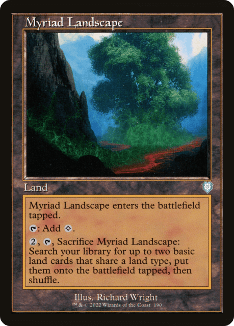 Myriad Landscape (190) — The Brothers' War Commander