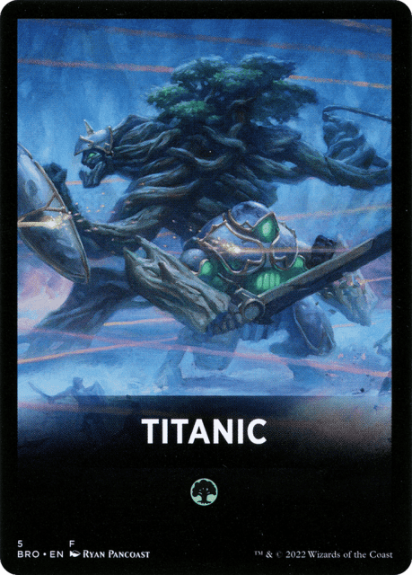 Titanic (5) — The Brothers' War Jumpstart Front Cards