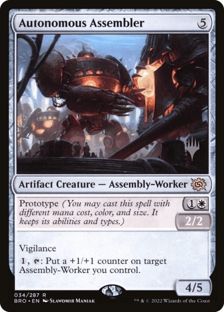 Autonomous Assembler (34) — The Brothers' War Promos