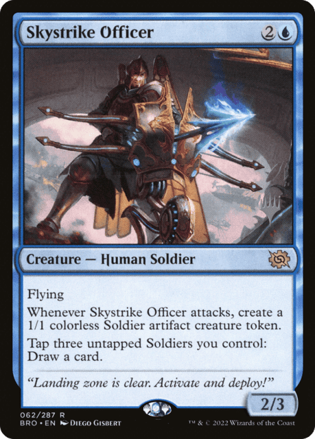 Skystrike Officer (62) — The Brothers' War Promos