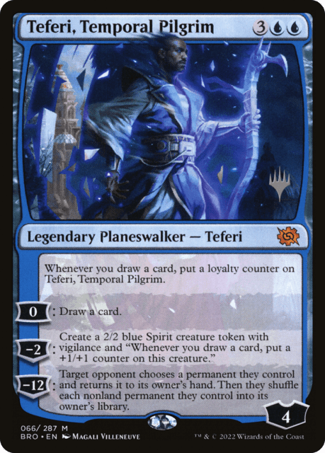 Teferi, Temporal Pilgrim (66) — The Brothers' War Promos