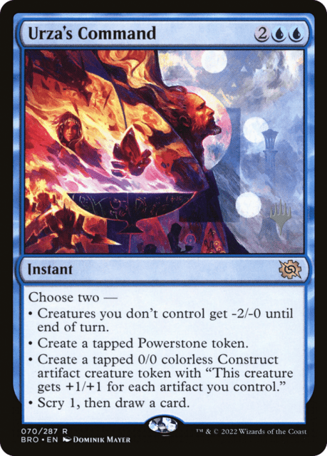 Urza's Command (70) — The Brothers' War Promos