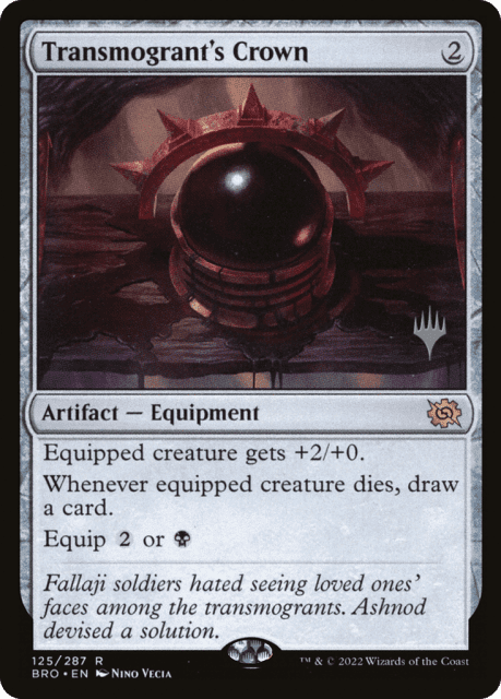 Transmogrant's Crown (125) — The Brothers' War Promos